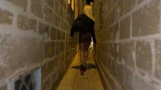 walking in the ancient burg