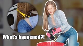 Wedgies were preventing me from cleaning: when a simple task turns into a major disaster!