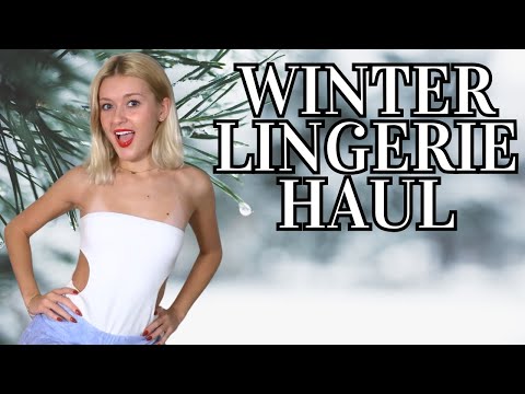 winter lingerie haul !!!